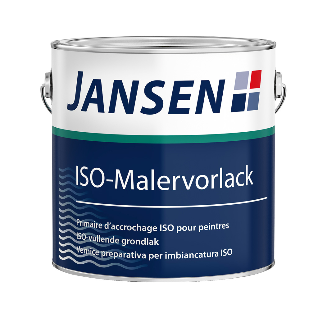 Jansen ISO Malervorlack, Weiß, 2,5 l