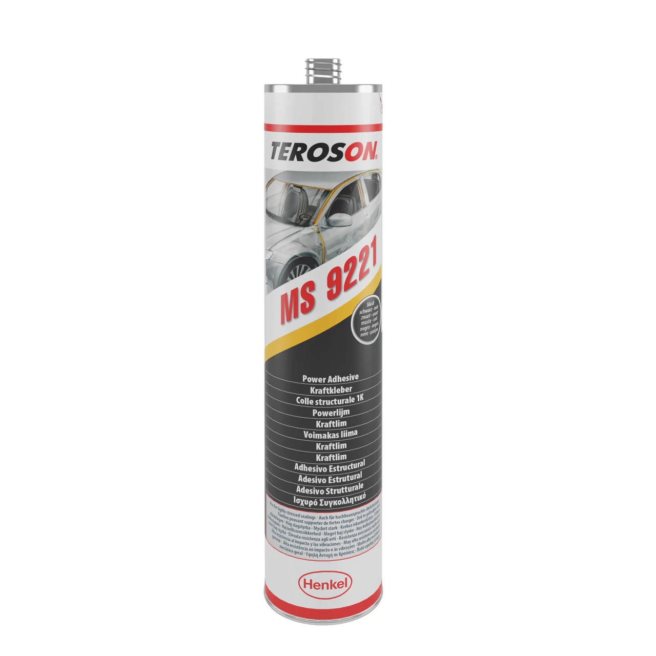 TEROSON 1K-Klebstoff MS 9221, Schwarz, 310 ml