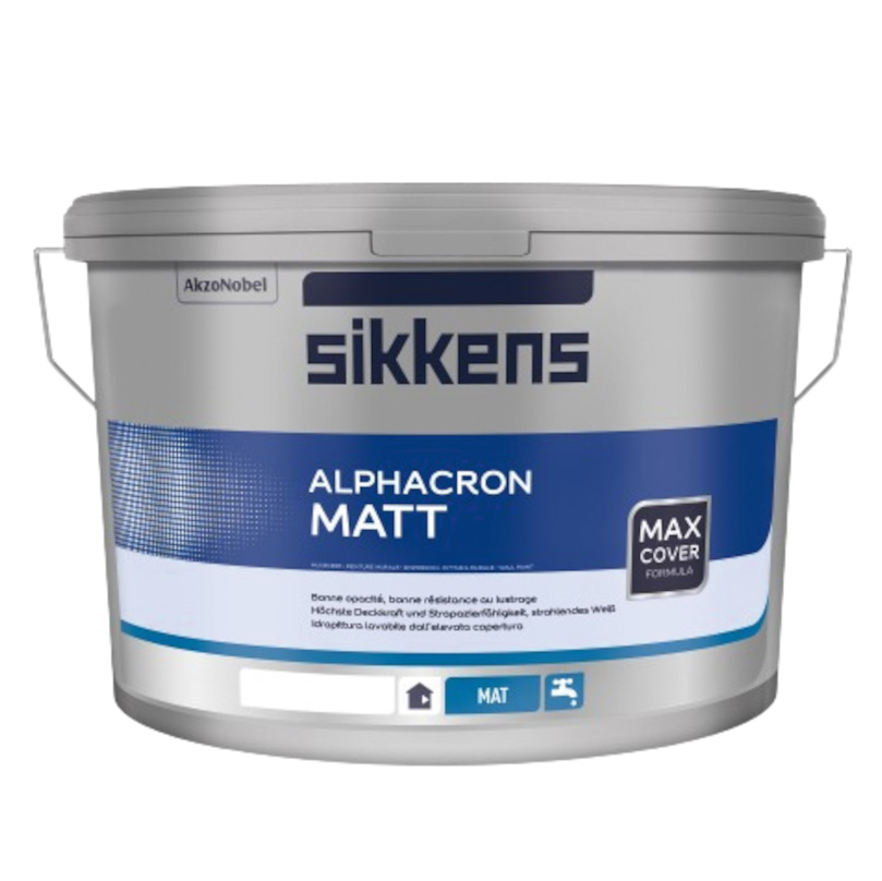 Sikkens Einschichtfarbe Alphacron Matt SF, 12,5 l