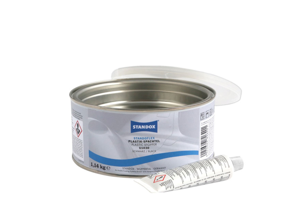 Standoflex Plastik Spachtel U1030, Schwarz, 1 kg