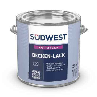 Südwest Katiotech Decken-Lack, Weiß, 2,5 l