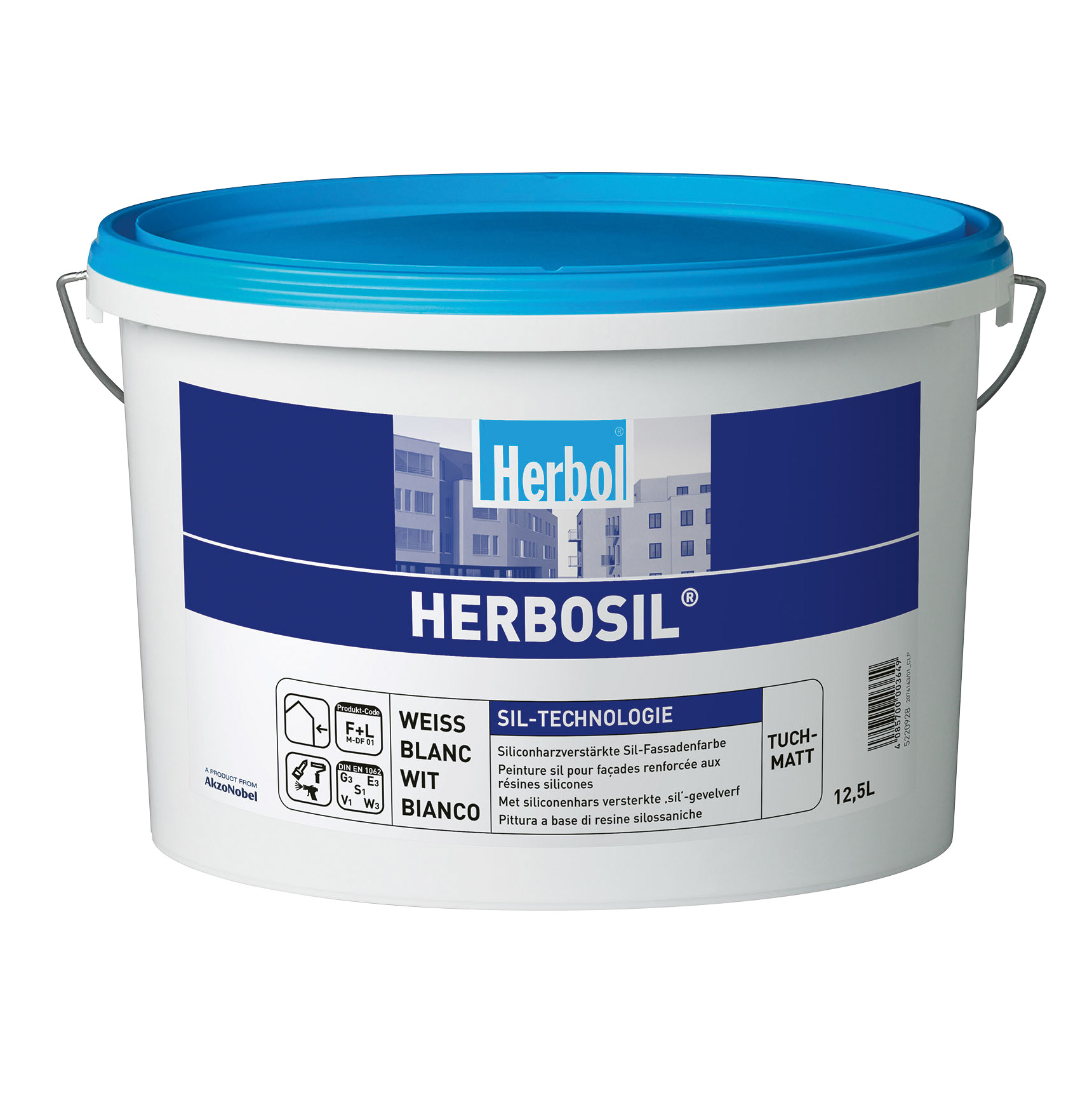Herbol Fassadenfarbe Herbosil, 2,5 l