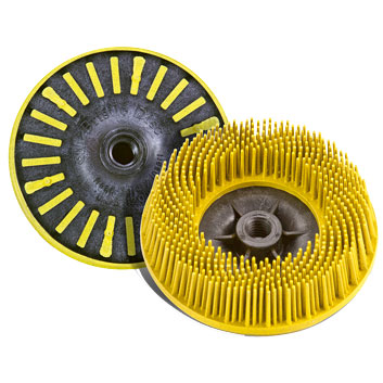 Scotch Bristle Disc BD-ZB, P80, Gelb, Ø 115 mm