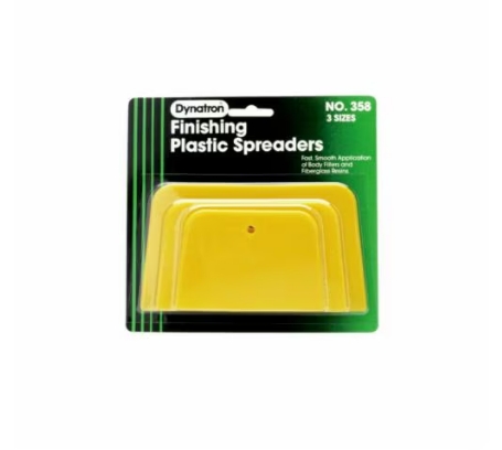 3M Kunststoff-Spachtelkarten Dynatron, Gelb, 3er Pack