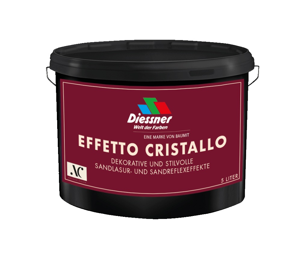 Diessner Acryllasur Artistic Color Effetto Cristallo, 2,5 l