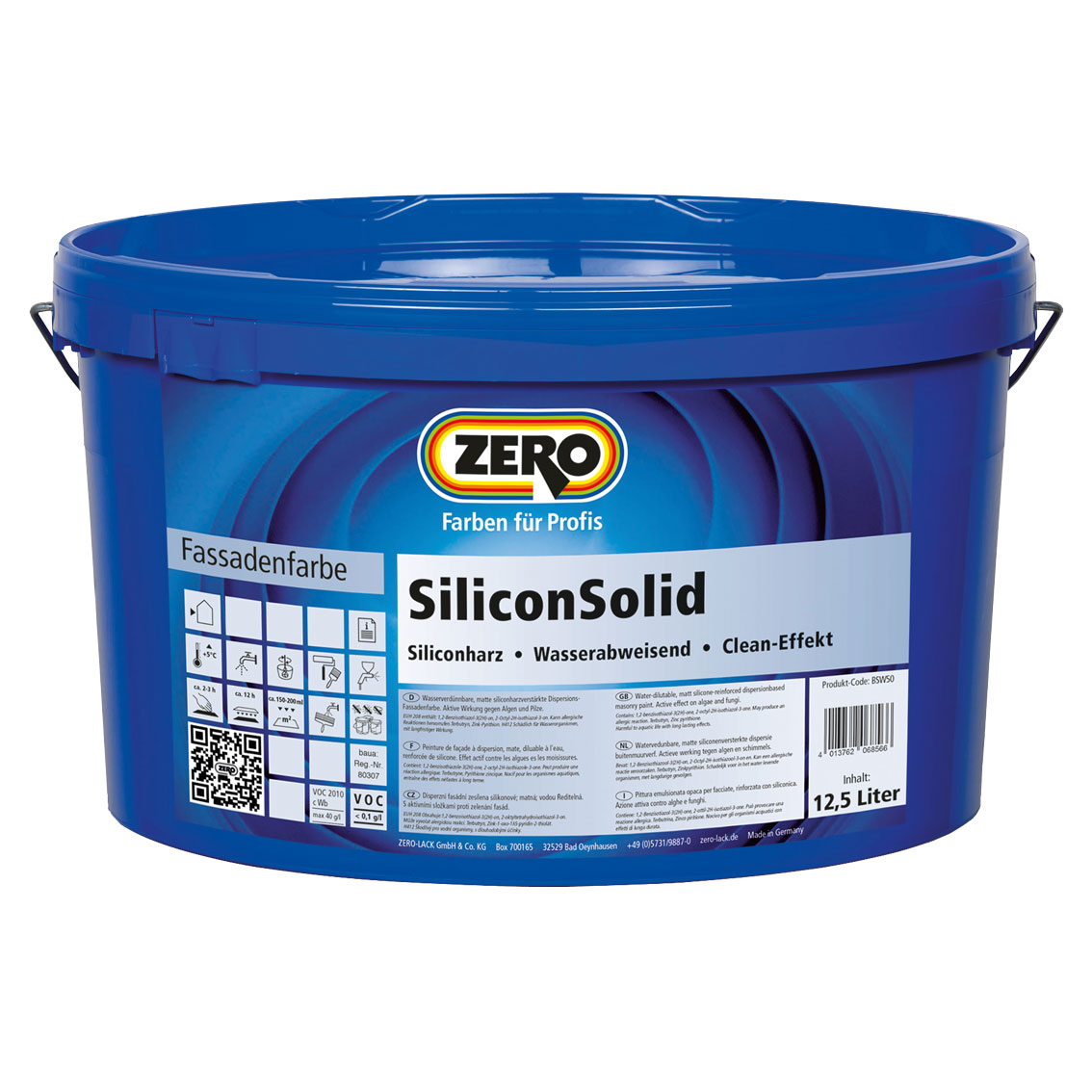 ZERO-LACK Silicon Solid, Weiß