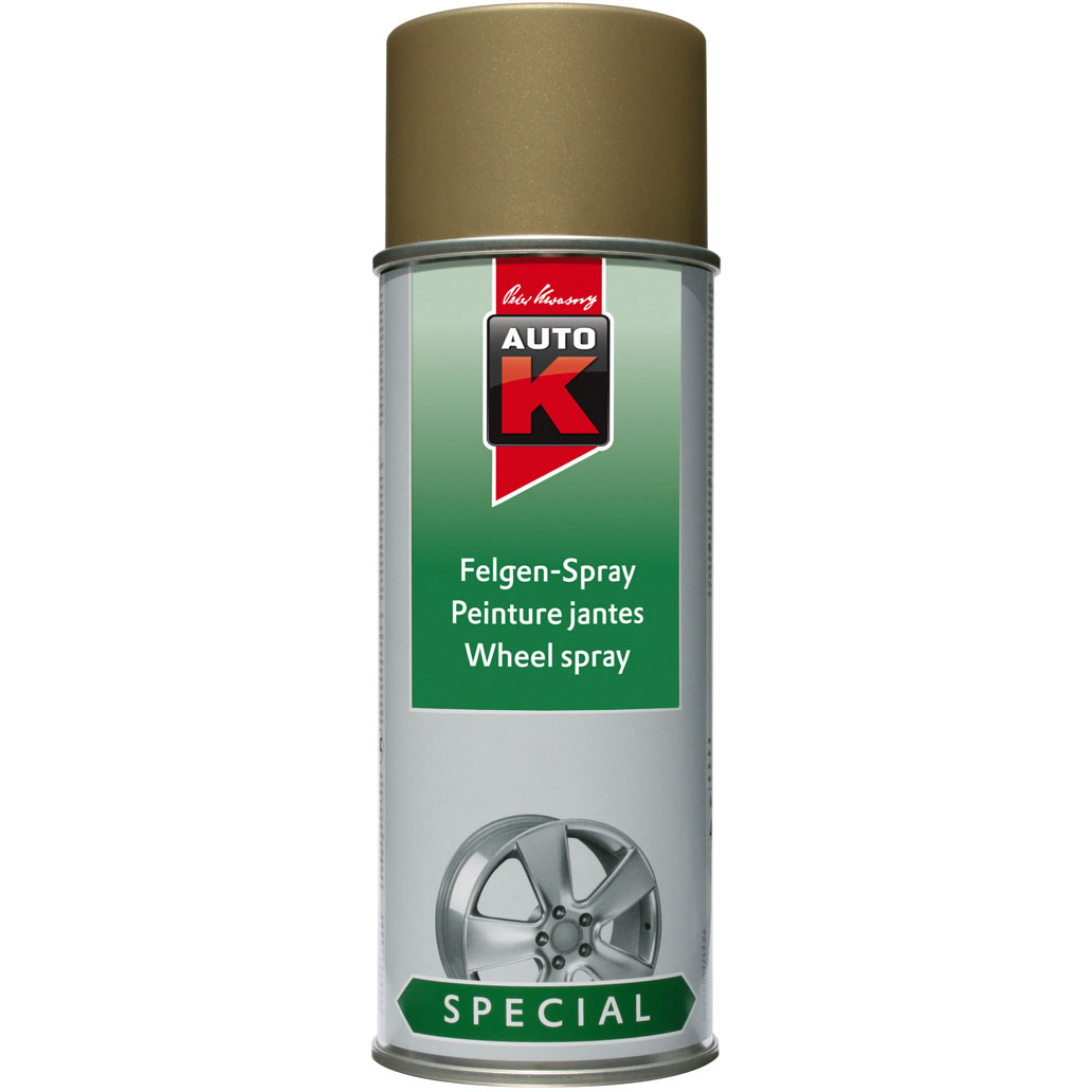 Auto-K Felgenspray Special, Gold, 400 ml
