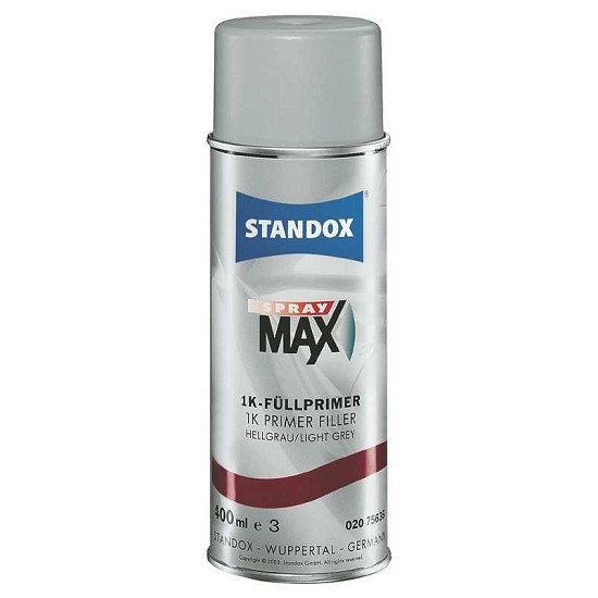 Standox Spray Max 1K-Füllprimer, Hellgrau U3010, 0,4 l