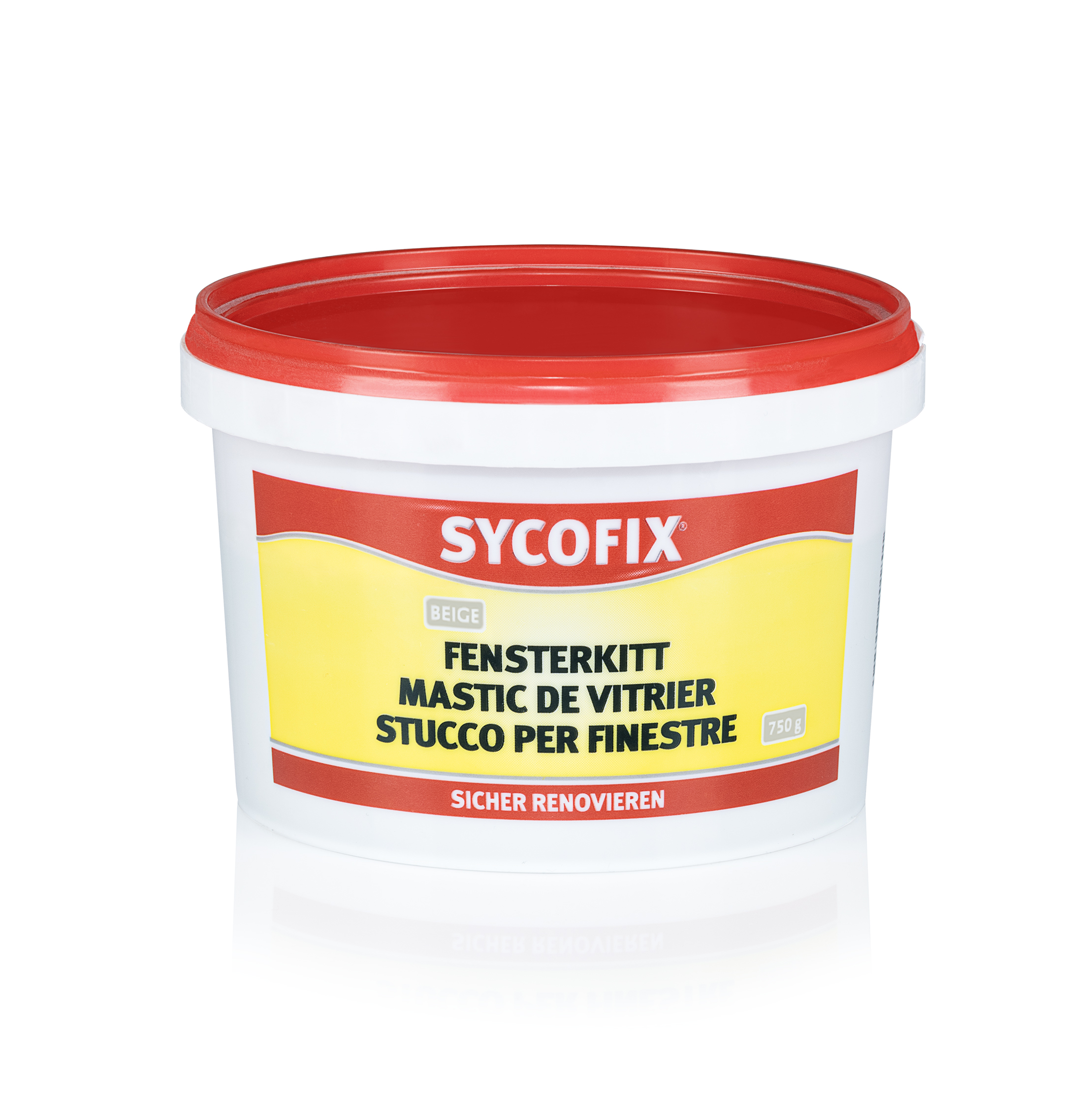 Sieder Sycofix Profi-Fensterkitt, 750 ml