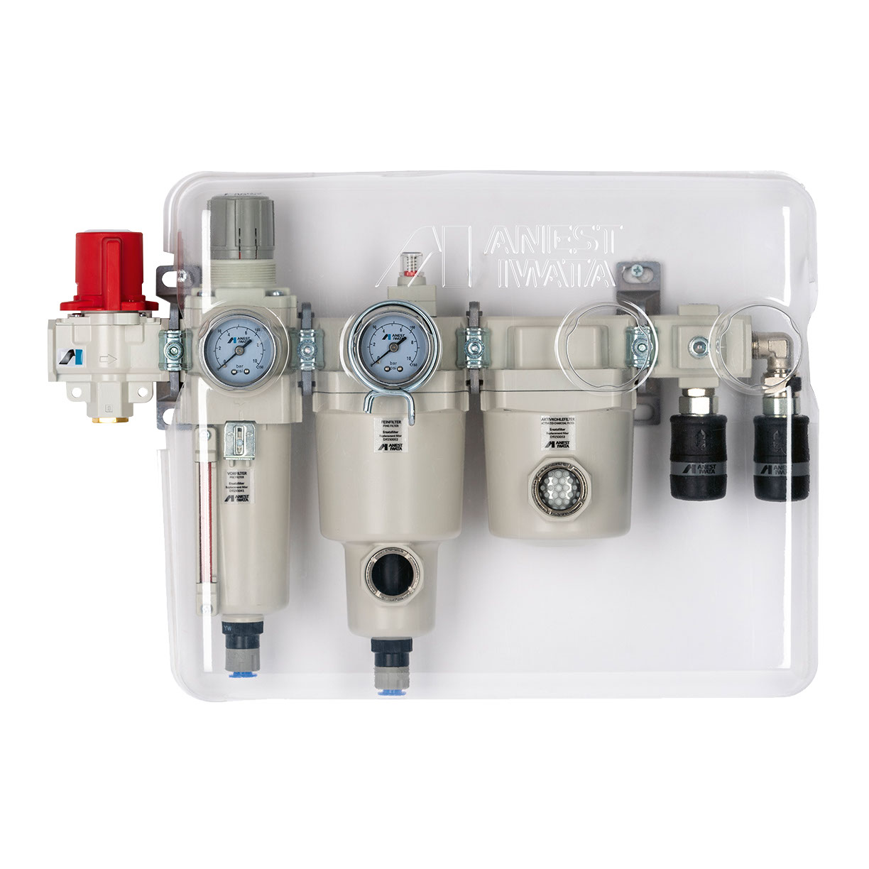 Anest Iwata Filtergruppe dreistufig