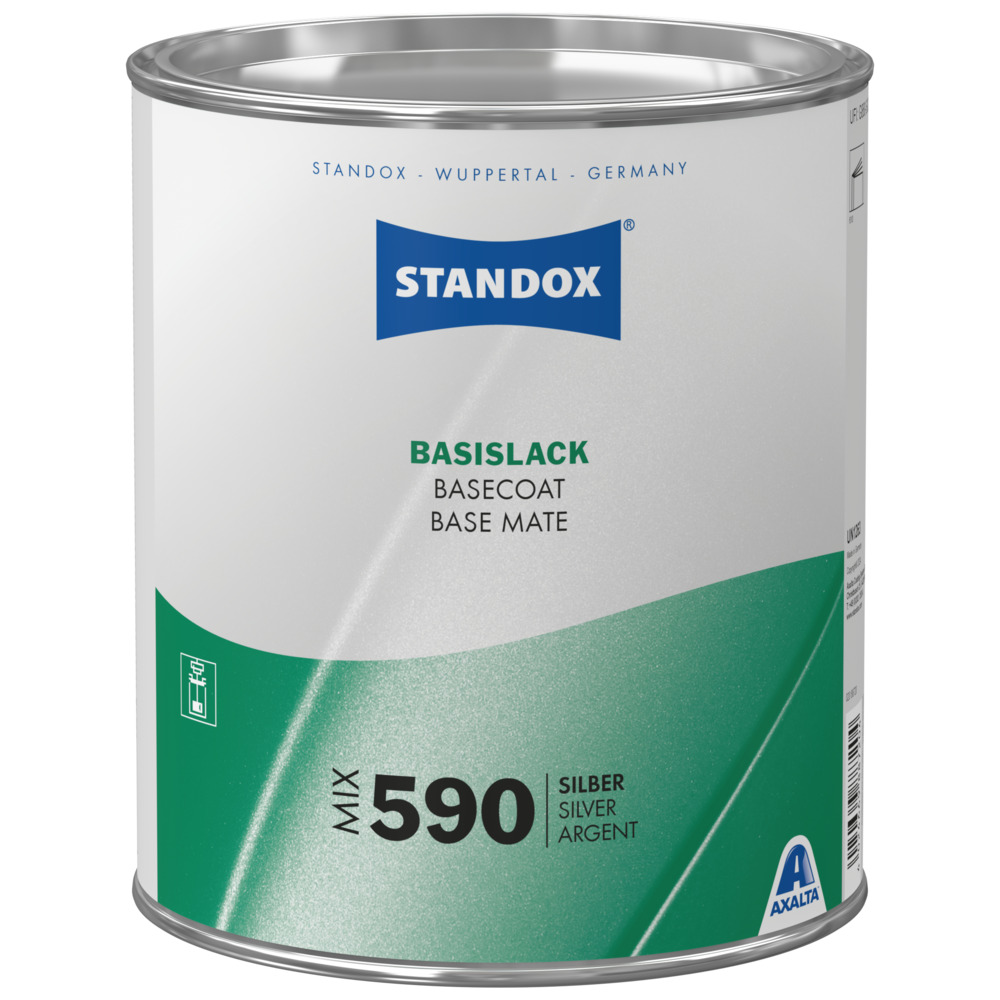 Standox Basislack Mix 590, Silber, 3,5 l