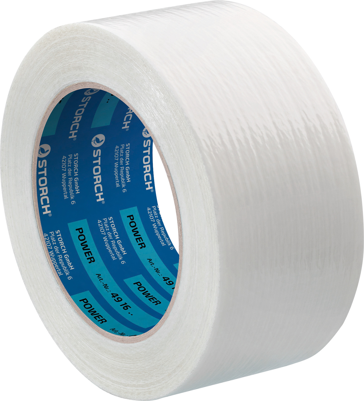 Storch Gewebeband MaskUP PowerLIGHT eco, Weiß, 36 mm x 33 m