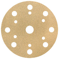 MP Schleifscheibe GoldPlus, Klett, Ø 150 mm, 15-Loch, P500