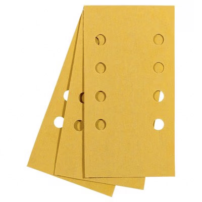 3M Papierschleifbogen Hookit 255P, Gold, 80 x 130 mm, P 120